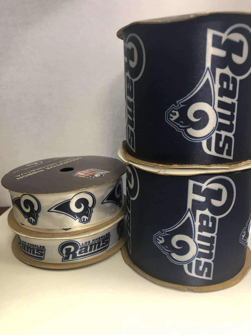 Rams NFL Printed Ribbon