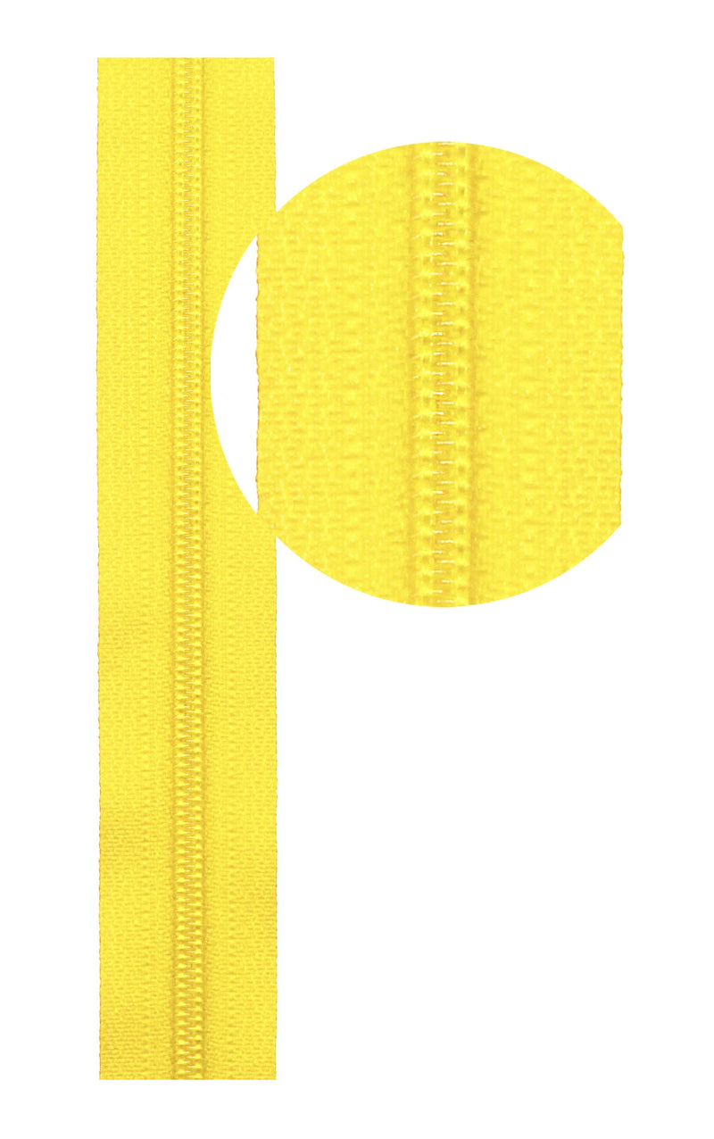 YKK #3 Coil Zipper Chain And #3 DFL Coil Long Pull - Non‑Lock Sliders (For Coil Chain Only)
