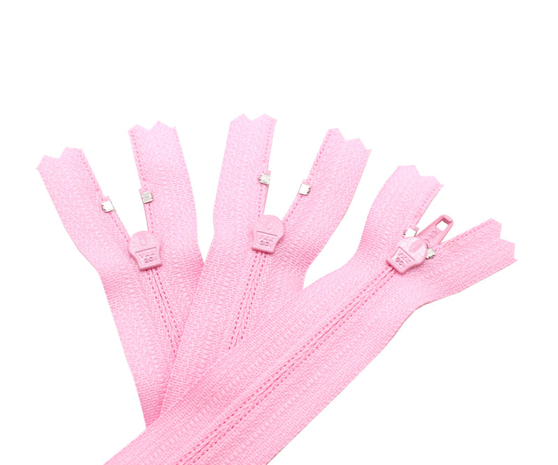 YKK® 25 Piece Zipper Assortment  - #3 Nylon Coil - For Sewing & Craft Projects