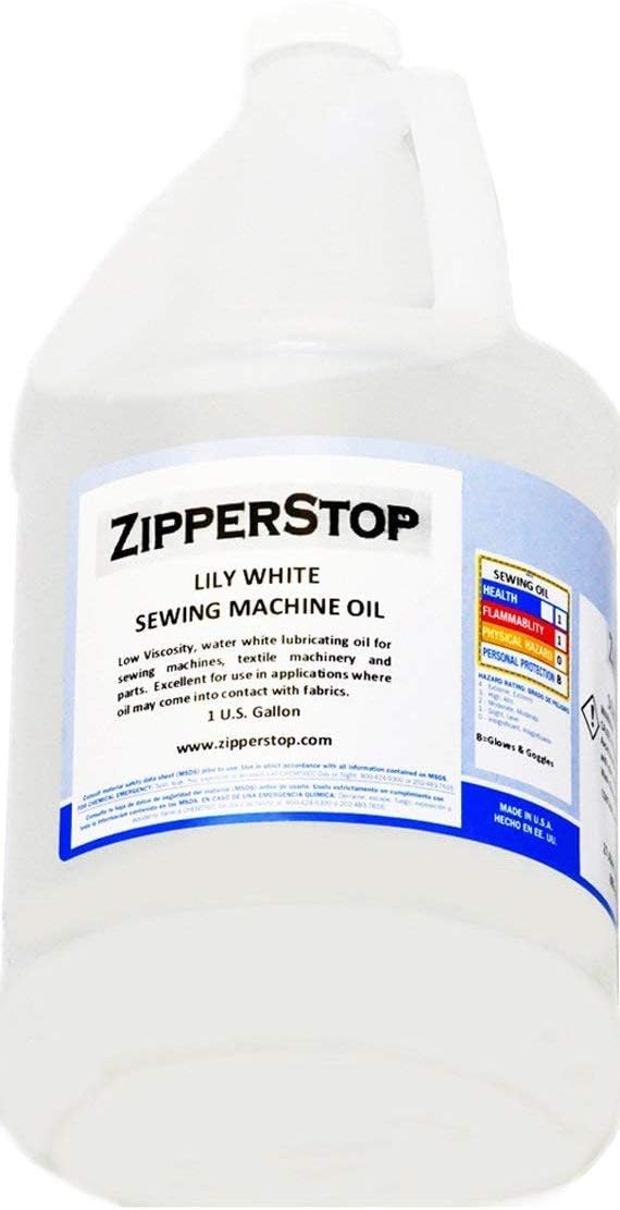 Sewing Machine Oil - Lily White - 1 U.S. Gallon