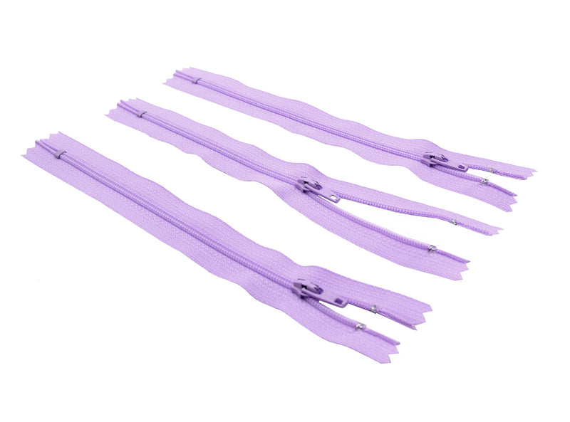 YKK® 25 Piece Zipper Assortment  - #3 Nylon Coil - For Sewing & Craft Projects
