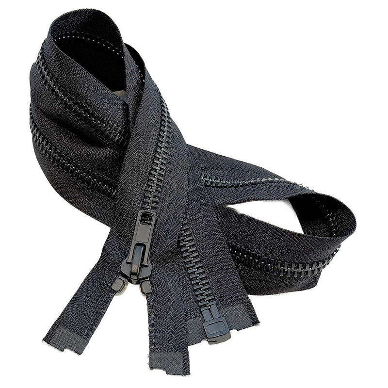 #10 Black Oxidized Separator with Auto Lock Slider