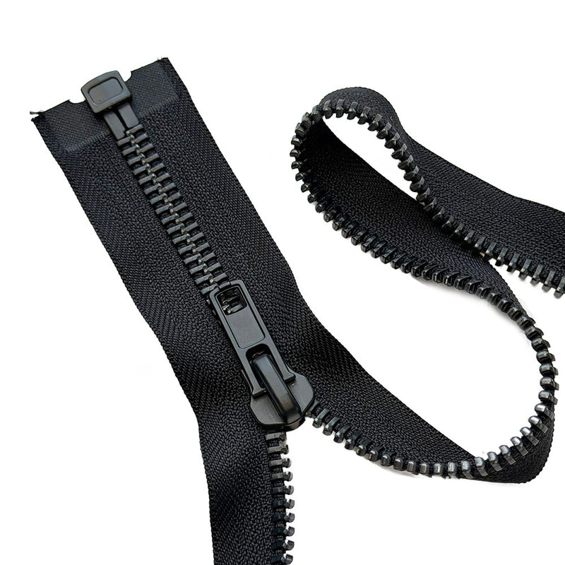 #10 Black Oxidized Separator with Auto Lock Slider