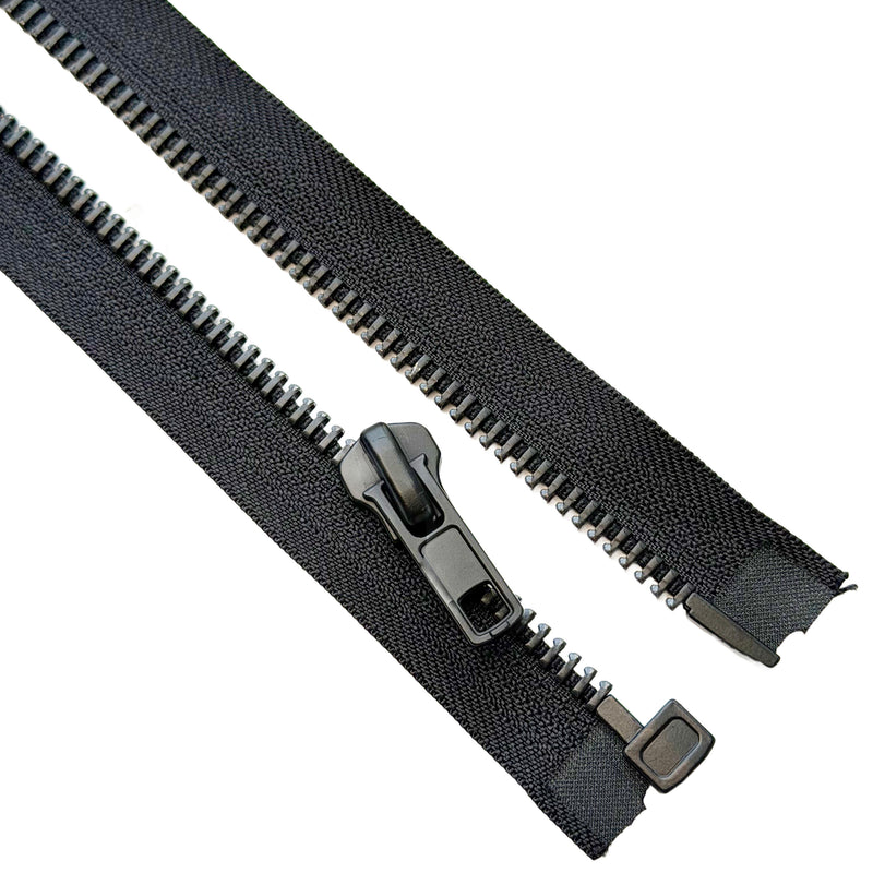 #10 Black Oxidized Separator with Auto Lock Slider