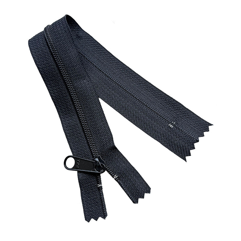 YKK #4.5 Handbag - Extra-Long Pull Zippers - Black & White