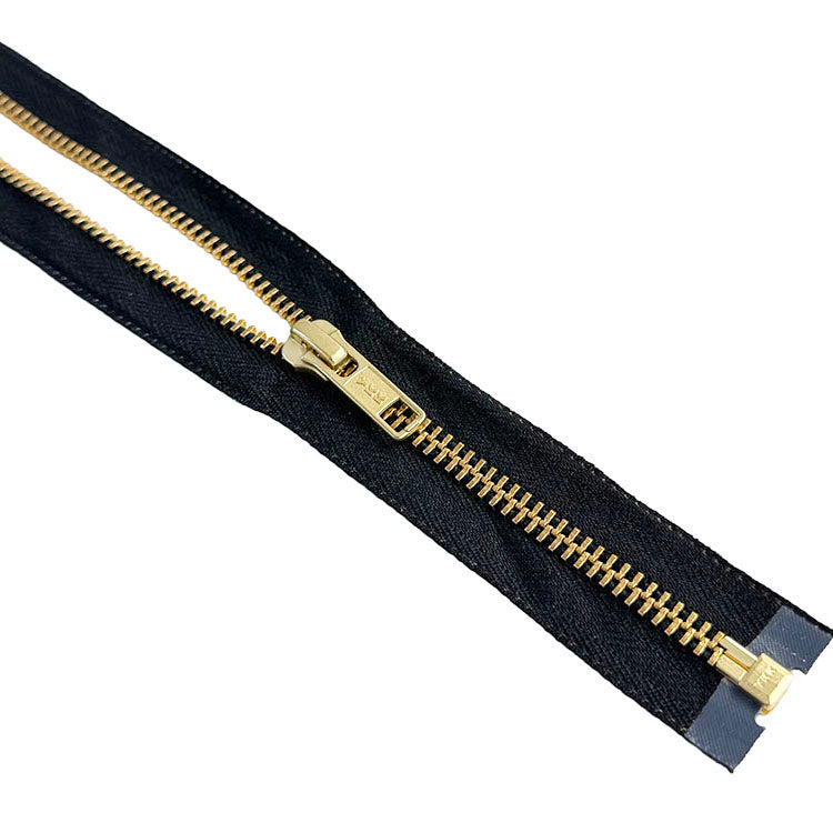 YKK #5 Brass Nomex Fire Retardent Separating Zippers — Zipper Stop