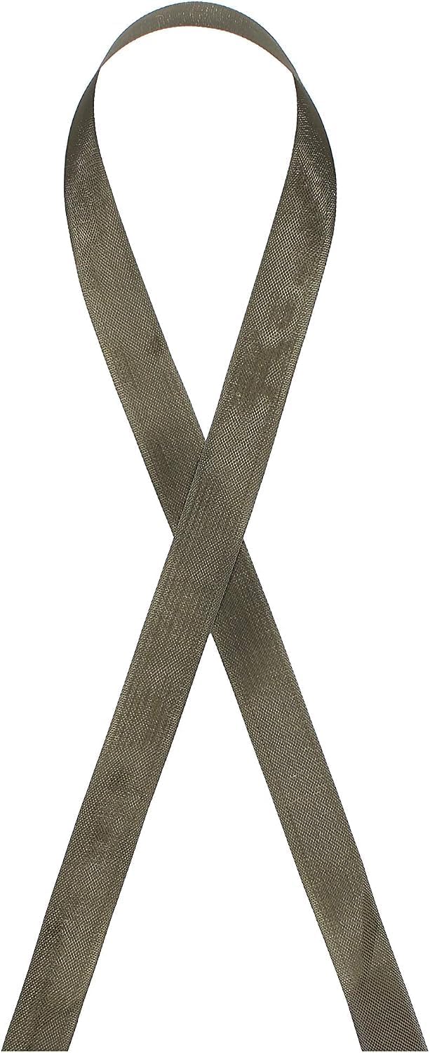 Seam Binding Ribbon 1/2 - Inch - Color 031 - Moss Green - 10 yards - 50 yards - 100 yards