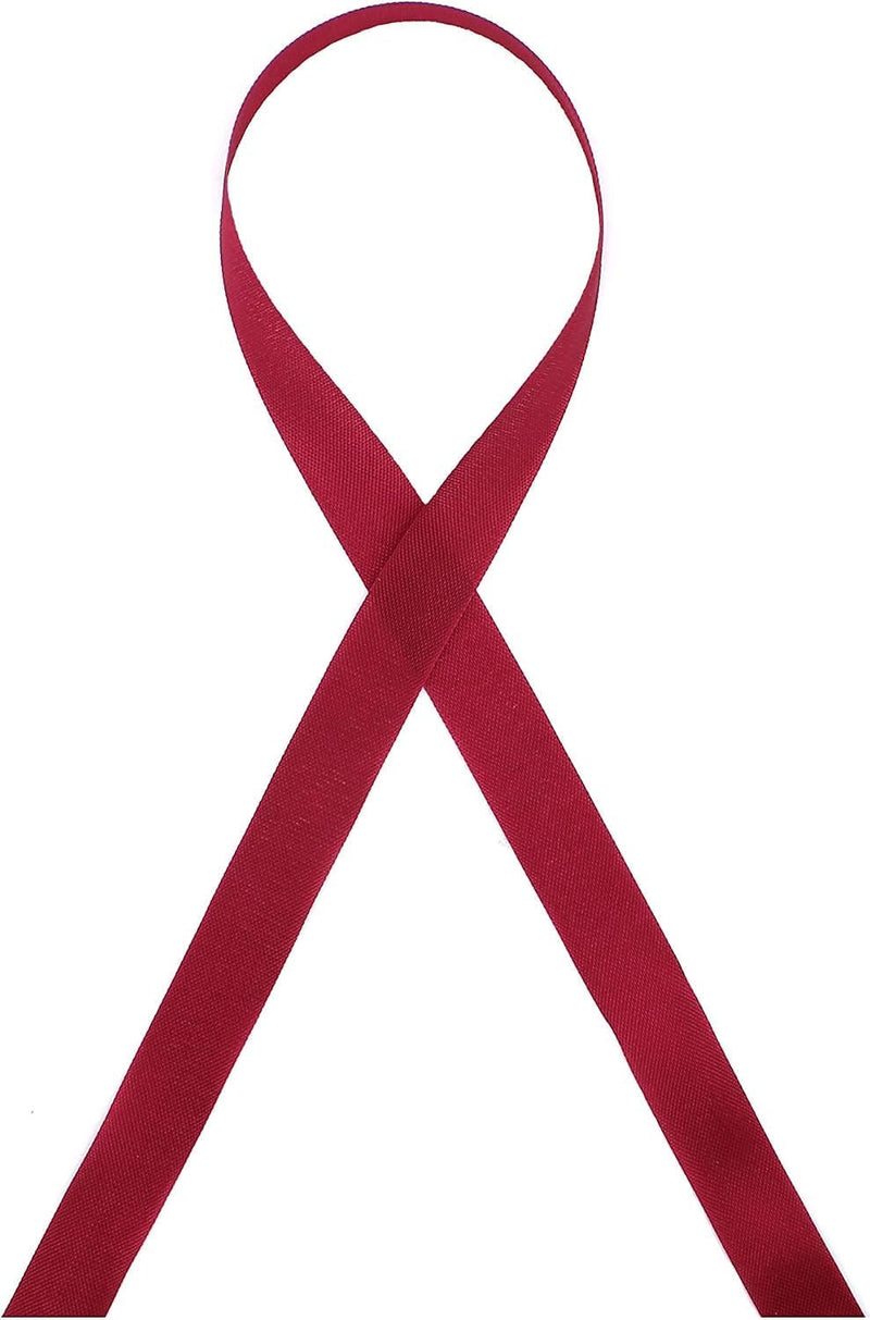 Seam Binding Ribbon 1/2 - Inch - Color 119 - Red - 10 yards - 50 yards - 100 yards