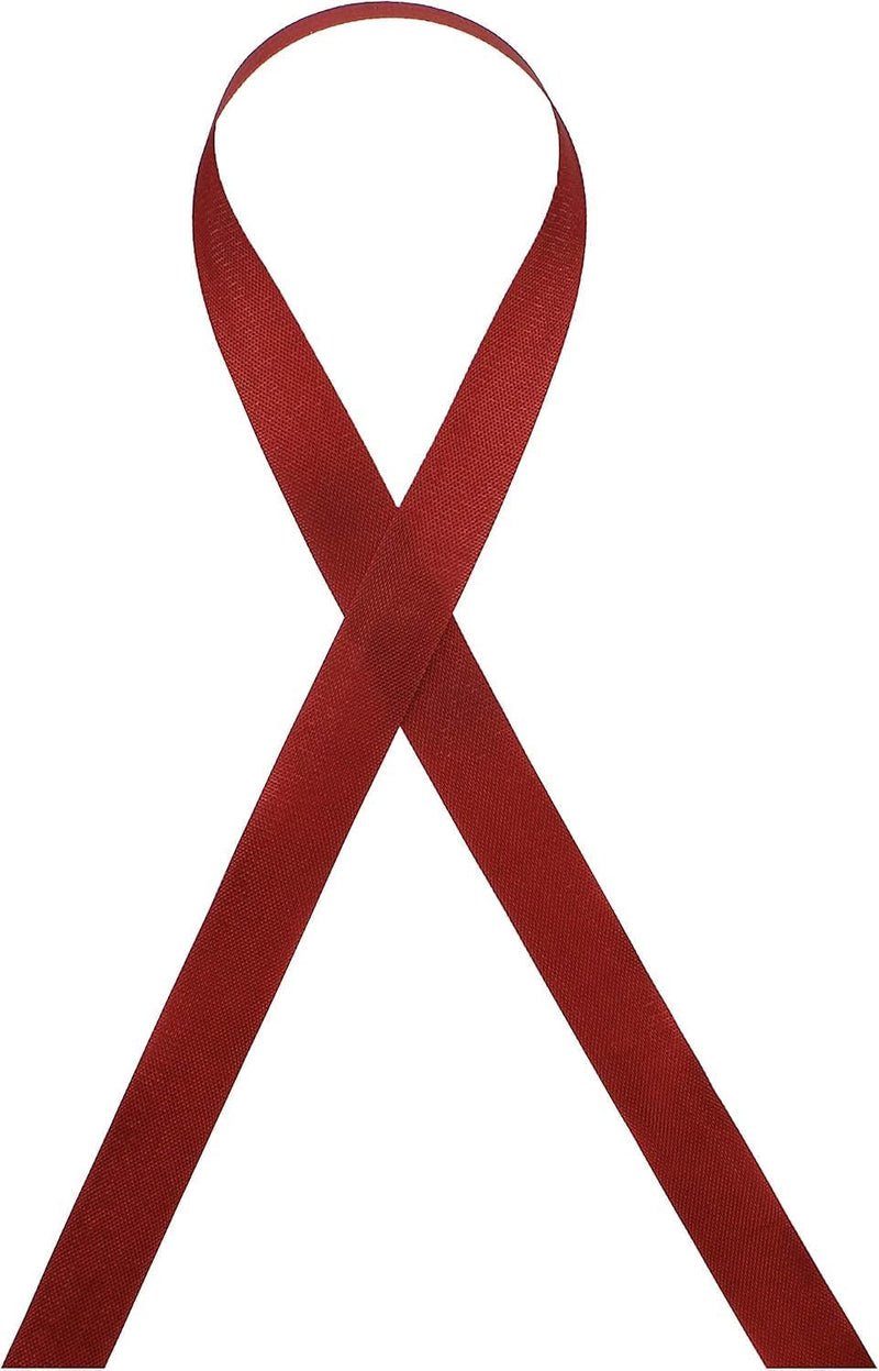 Seam Binding Ribbon 1/2 - Inch - Color 127 - Orange Brown - 10 yards - 50 yards - 100 yards