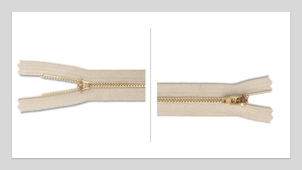 しょっぺどん YKK® #4.5 Pants Brass Zippers - Stock Colors — Zipper Stop