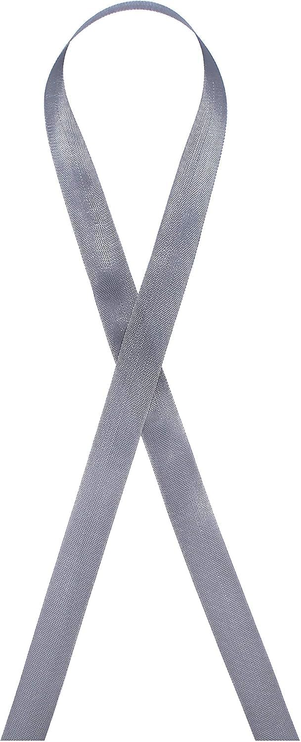 Seam Binding Ribbon 1/2 - Inch - Color 159 - Deep Grey - 10 yards - 50 yards - 100 yards