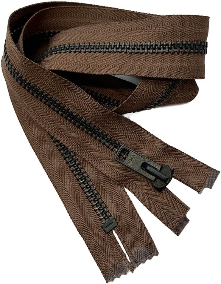 YKK #10 Closed Bottom Zipper - Black Ox