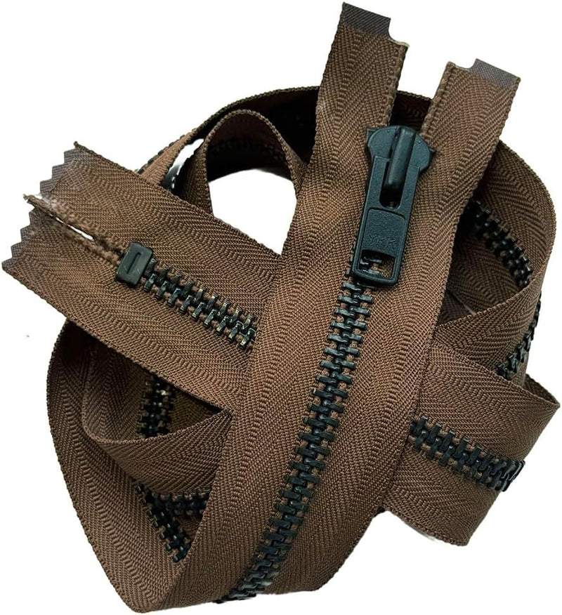 YKK #10 Closed Bottom Zipper - Black Ox