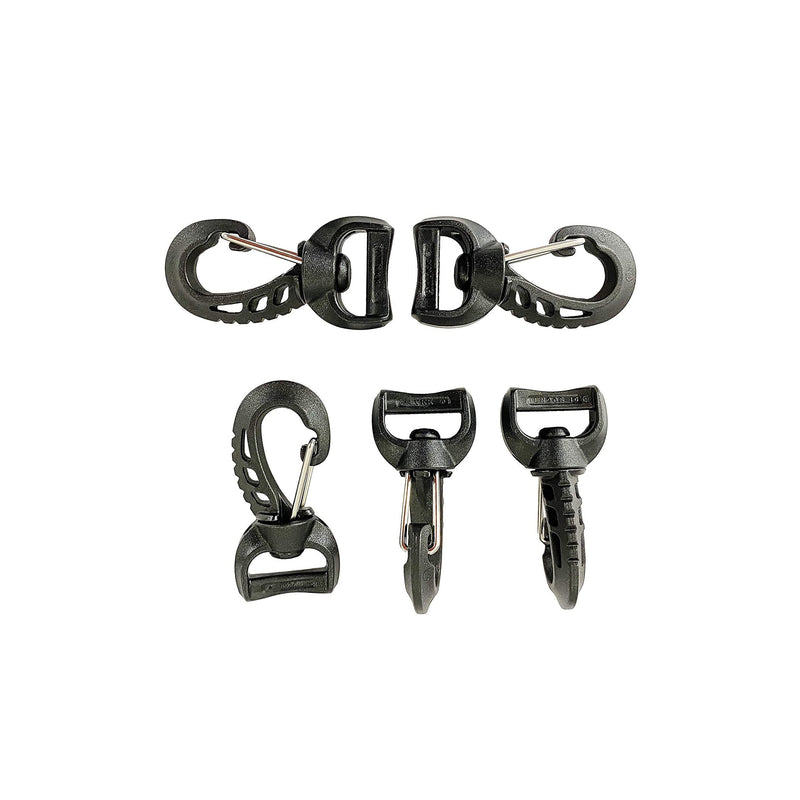 Swivel Snap Hook Plastic Buckles Lobster Clasp Trigger Clips Rotary