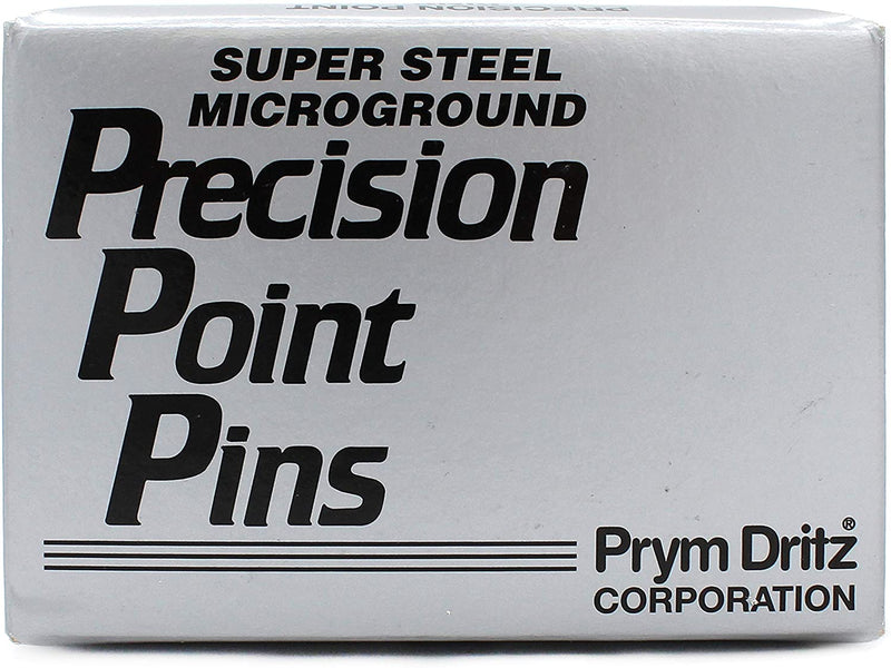 Prym Extra Fine Dressmaker Pins - #21-1 1/4" Long Premium Nickel Plated Steel 1/2 Lb (1 Box/Pack)