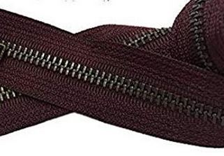 YKK #5 Antique Brass Jeans Zippers - Stock Colors