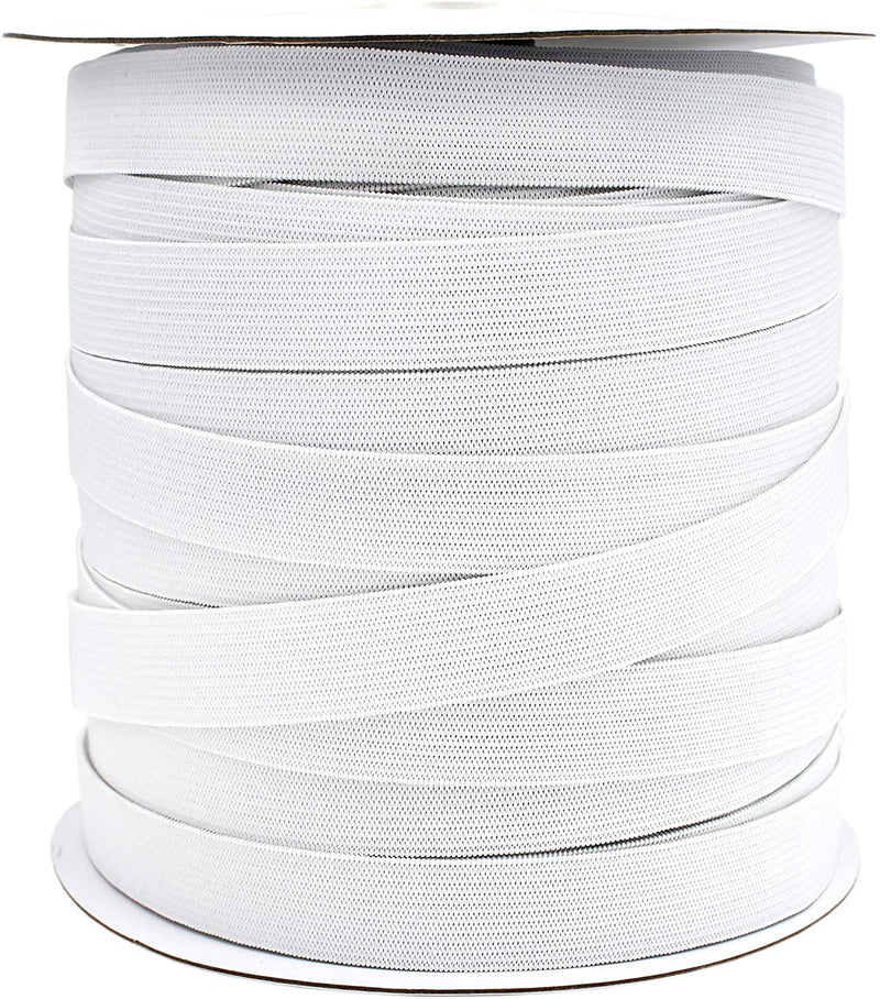 Elastic Waistband 2 to 1 Stretch-  Black or White