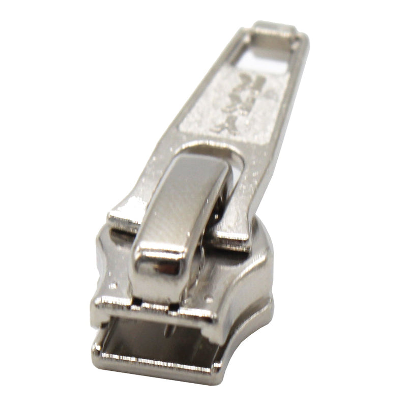 Zipper Repair Kit - #5 YKK Coil Aluminum Automatic Lock Jacket Sliders - 5 Sliders Per Pack - Made in The United States