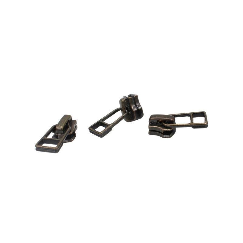 YKK ® #5 Antique Brass Bell Pull Slider