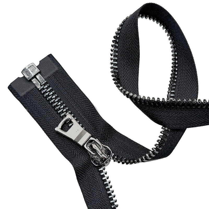 #10 High-End Shiny Gunmetal - Separator - White or Black Tape