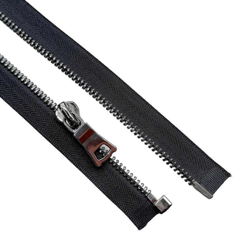#10 High-End Shiny Gunmetal - Separator - White or Black Tape