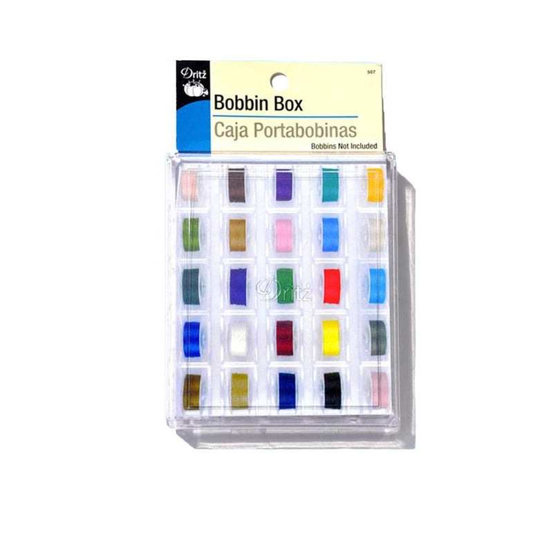 Bobbin Box - Holds 25 Regular Bobbins Prym Dritz #507