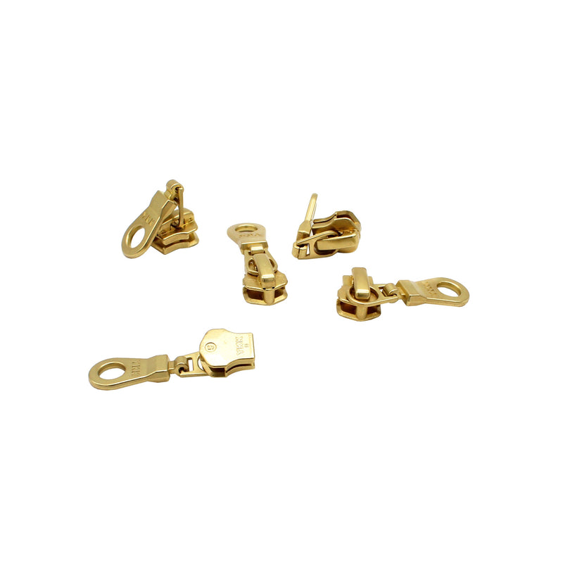 YKK ® #5 Brass Donut Pull Slider