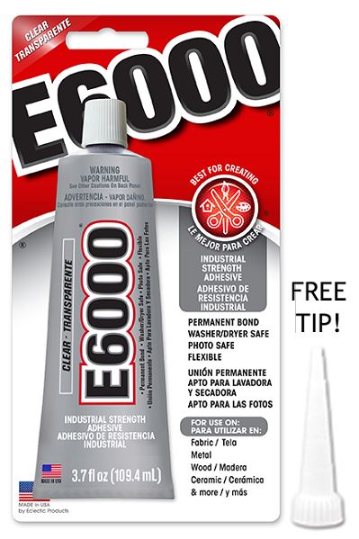 E-6000 Glue 3.7oz Large Tube