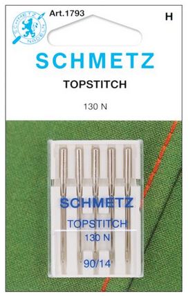 Schmetz Topstitch Machine Needles Size 90/14 5/Pkg