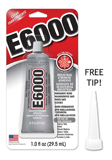 E-6000 Glue 1oz Small Tube
