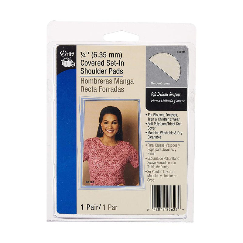 Dritz Shoulder Pads - Covered Set-In