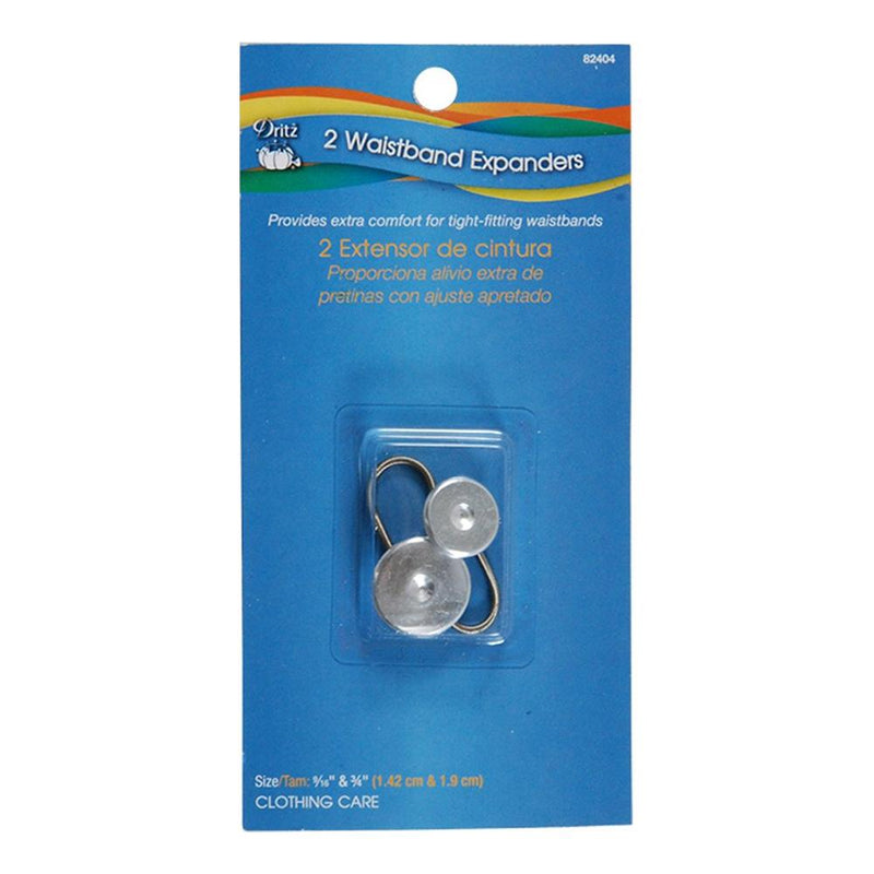 Dritz Clothing Care Waistband Button Expanders 9/16" & 3/4"