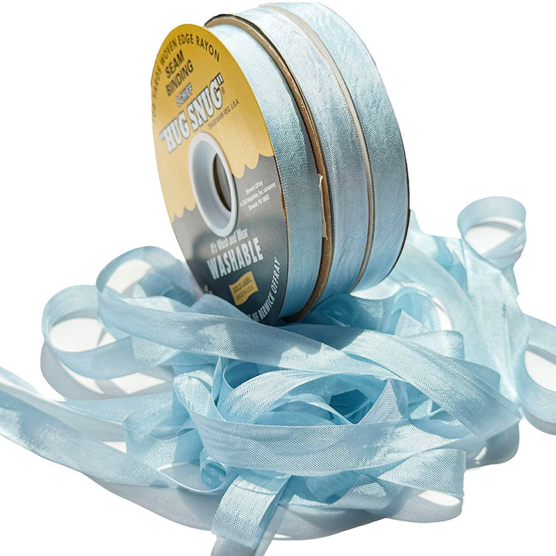 Hug Snug Seam Binding -  Color Limoges Blue. 3 Rolls for $19.99. Free Shipping Included !