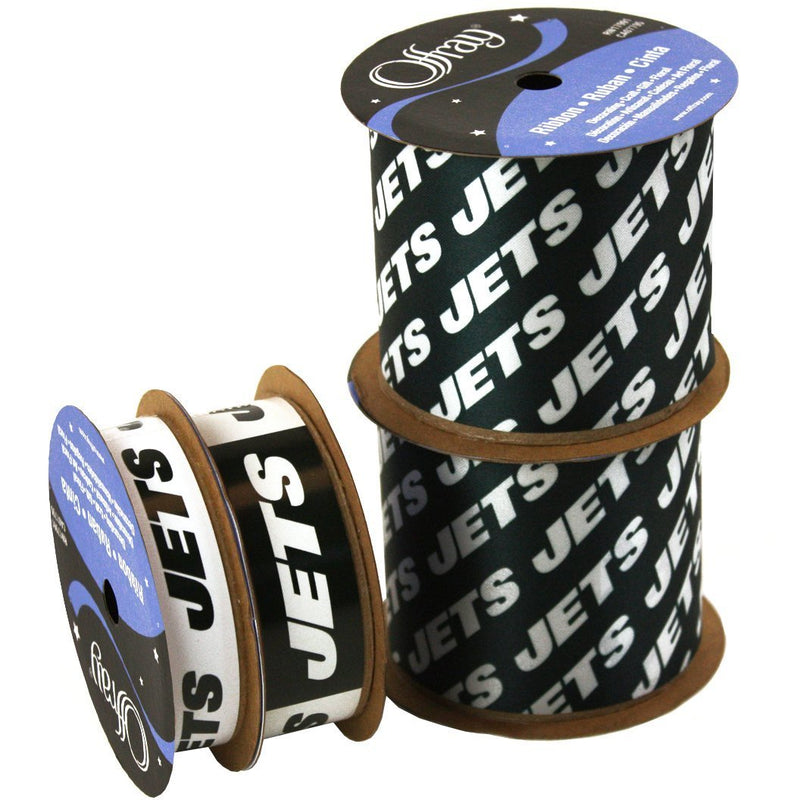 Jets NFL Printed Ribbon