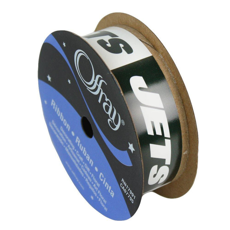 Jets NFL Printed Ribbon
