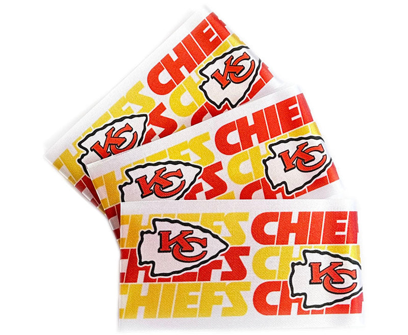 Kansas City Chiefs 2.5" - Officially Licensed - NFL Ribbon
