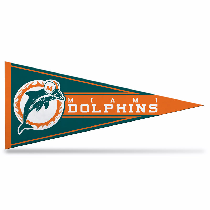 Miami Dolphins Mini Pennants - Pack of 8 for $9.99