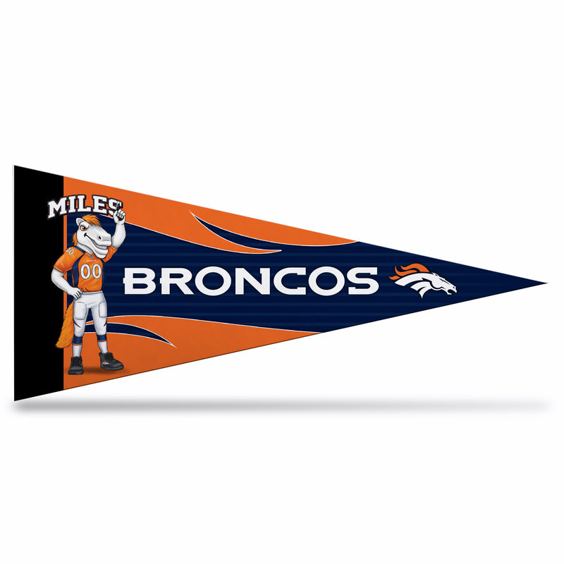 Denver Broncos Mascot Mini Pennants - Pack of 8 for $9.99
