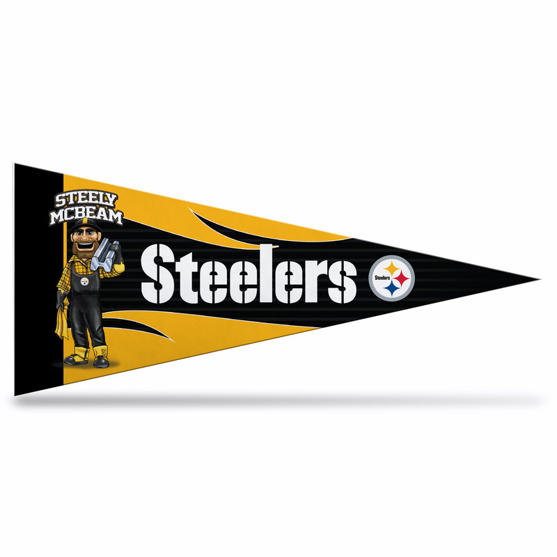 Pittsburg Steelers Mascot Mini Pennants - Pack of 8 for $9.99