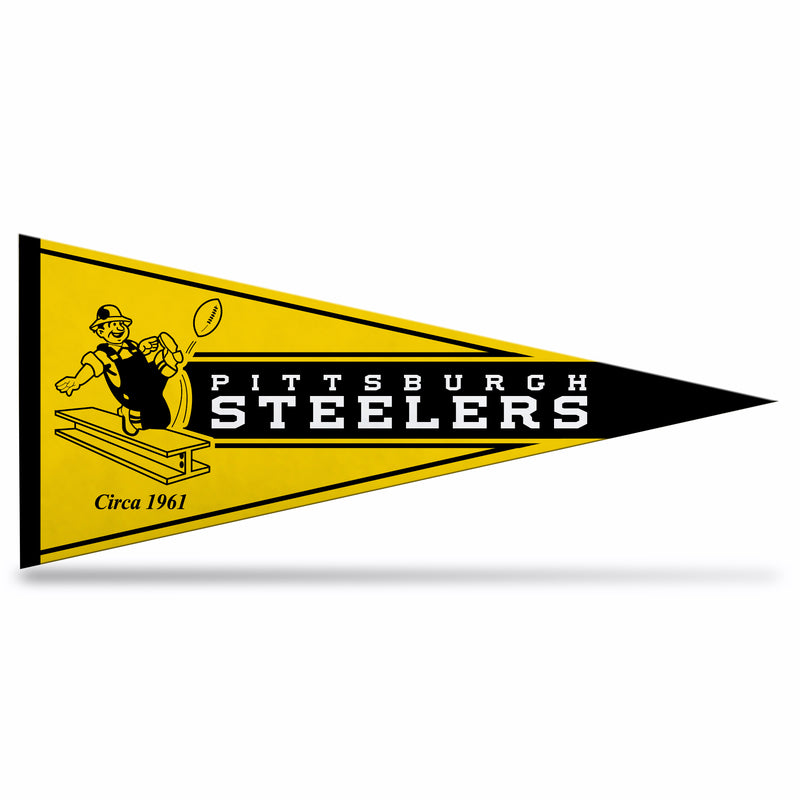 Pittsburg Steelers Mini Pennants - Pack of 8 for $9.99