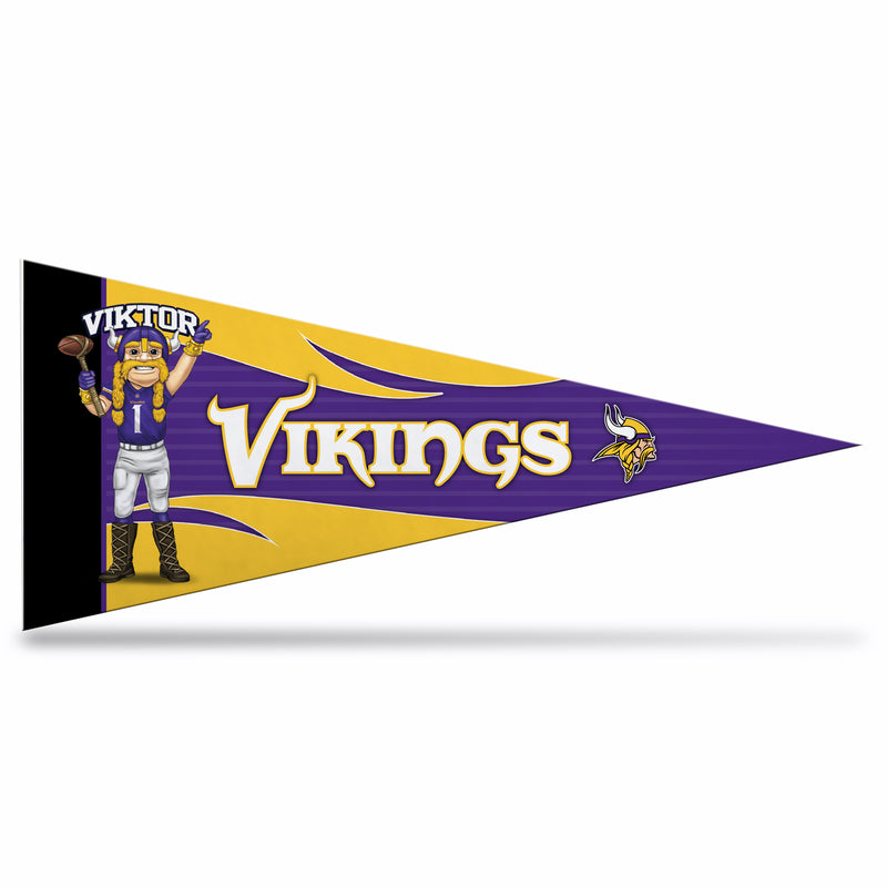 Minnesota Vikings Mascot Mini Pennants - Pack of 8 for $9.99