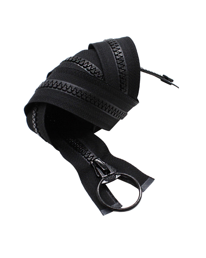 YKK® #5 Molded Plastic Separating - 36" Sport Zipper - Ring Pull