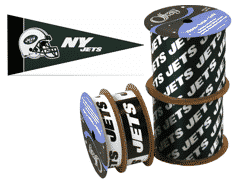 Jets NFL Printed Ribbon