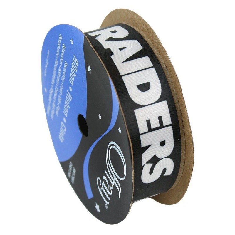 Raiders NFL Printed Ribbon