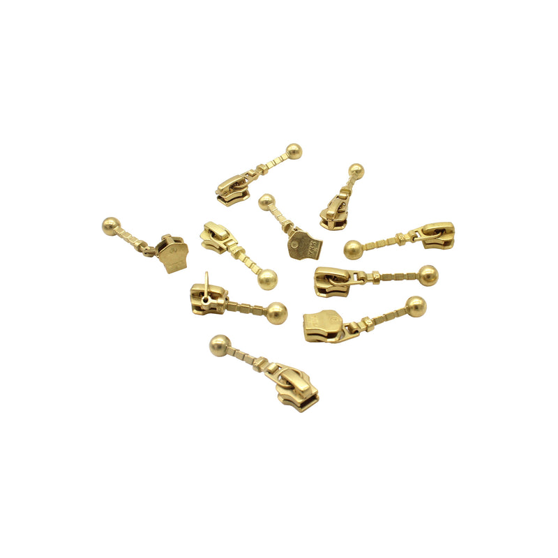 YKK ® #5 Brass Foxtail Slider