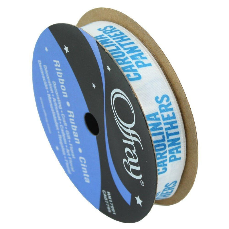 Panthers NFL Printed Ribbon