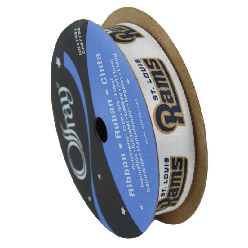 Rams NFL Printed Ribbon