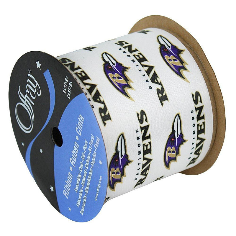 Ravens NFL Printed Ribbon