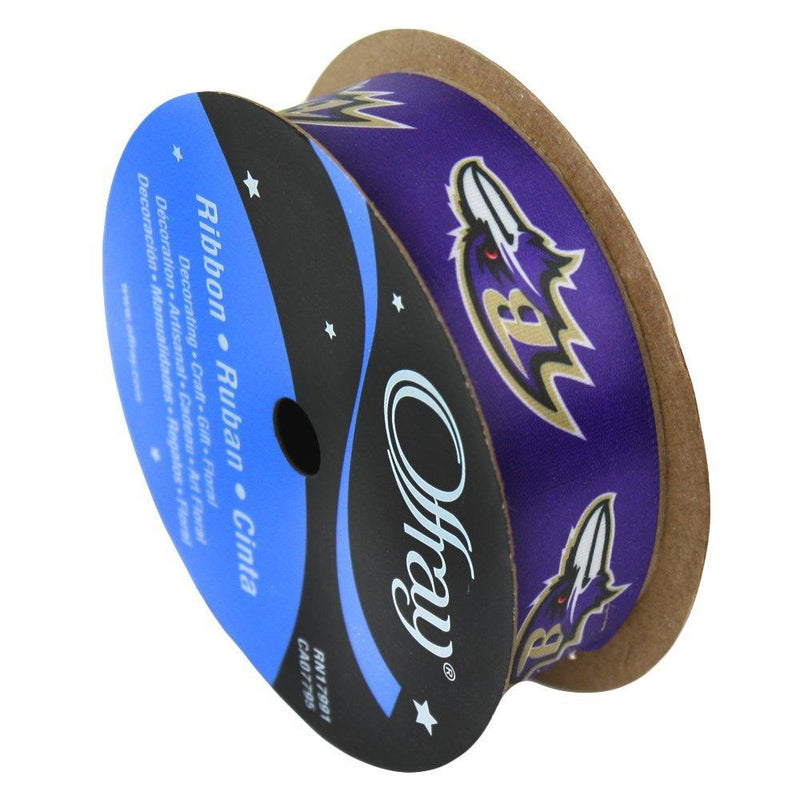 Ravens NFL Printed Ribbon