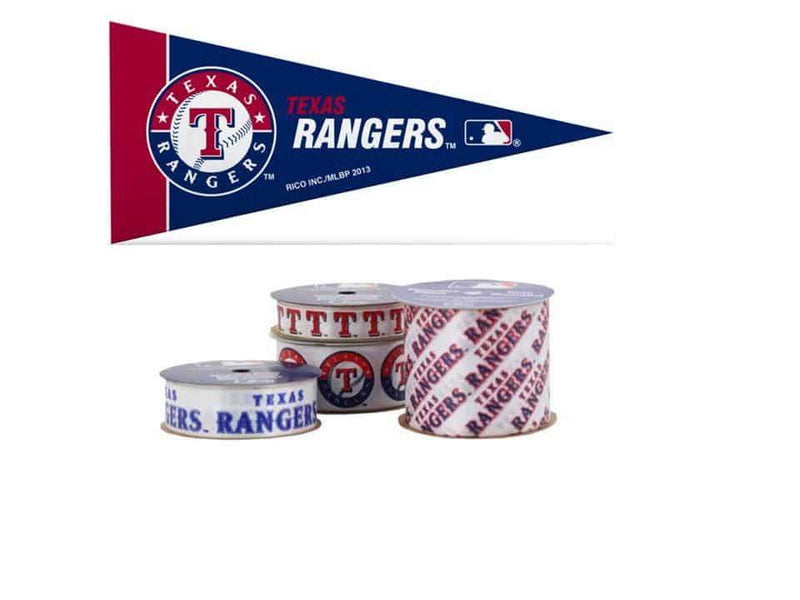 Renges Ribbon Texas Rangers MLB Ribbon — Zipper Stop